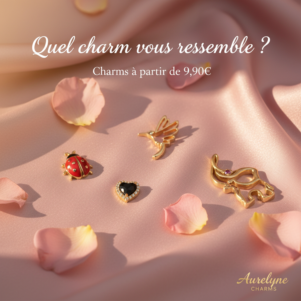 Visuel pub plusieurs charms
